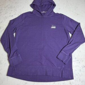 Peter Millar Crown Sport Women’s James Madison University (JMU) Purple Hooded Pu